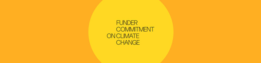 Funder Commitment on Climate Change