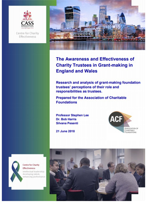 The Awareness and Effectiveness of Charity Trustees in Grant-making in England and Wales