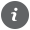 Image of the letter I in the middle of a grey circle to represent information 
